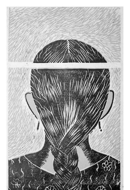 Untitled (Archive 10) — Mixed media / pen and ink by Indian artist B. Jayaram